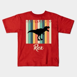 Daddysaurus Gift Father's Day Kids T-Shirt